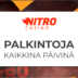 Nitro Casino palkitsee päivittäin