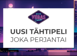 NeonVegasilla tähtipelit valokeilassa
